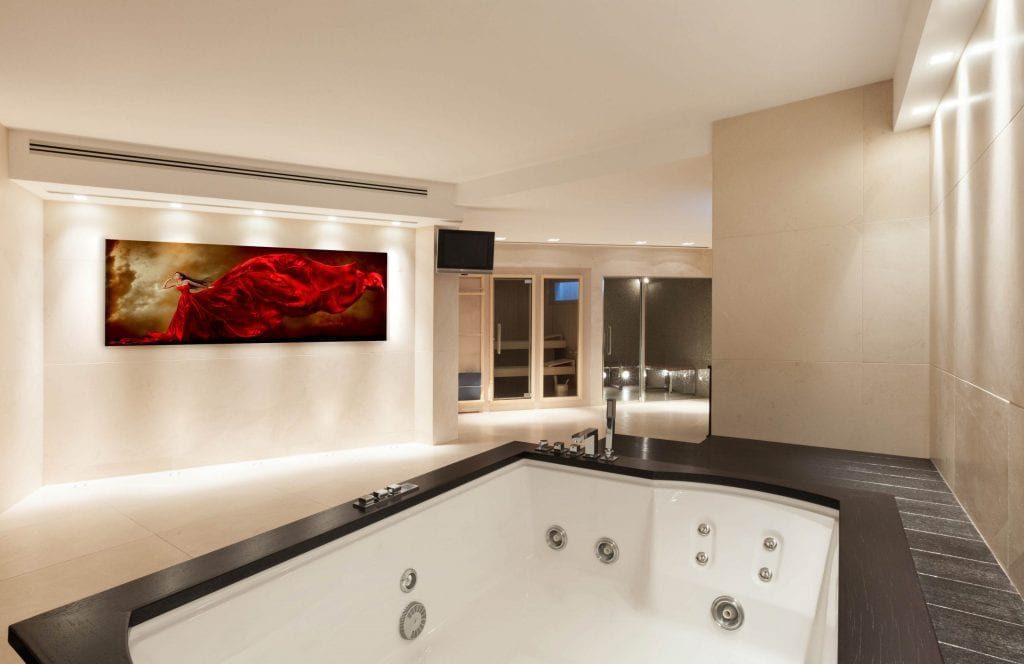 infrarood paneel met verlichting badkamer verwarming elektrisch
