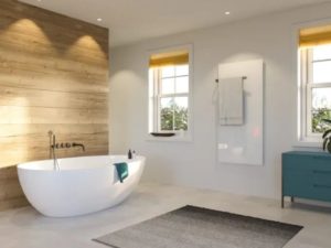 Badkamer verwarming elektrische badkamerverwarming straalkachel badkamer