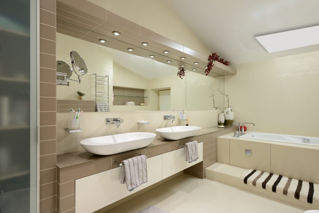 infrarood paneel plafond badkamer spiegel verwarming ir paneel badkamer straalkachel badkamer